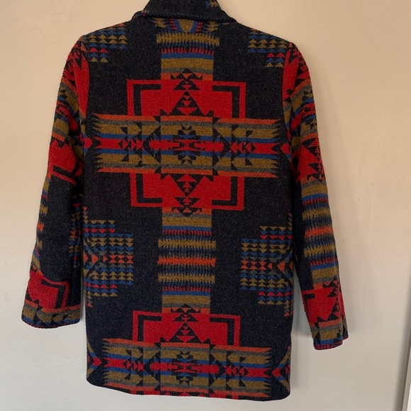 Vintage wool Aztec blazer - Picture 3 of 3